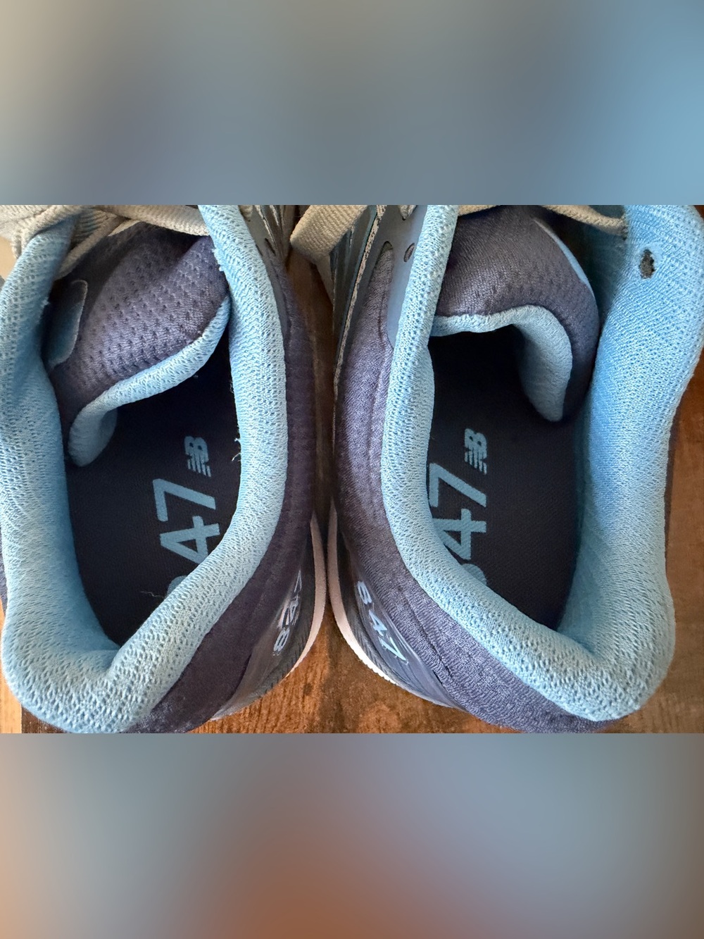 New Balance 847 Light Blue Women's Running Sneakers Size 9 - Picture 7 of 8